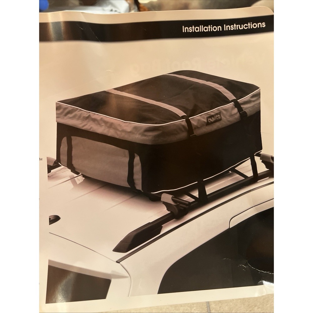 Camco Vehicle Weatherproof Roof Bag Large 47 X 39 X 17.5" NEW IN CASE - Picture 16 of 16